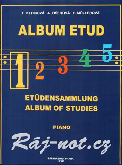 Album etud 1 - Eliška Kleinová, Alena Fišerová, Eva Müllerová Cenová Bomba