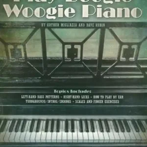 Sleva How To Play Boogie Woogie Piano - učebnice pro klavír Boogie Woogie