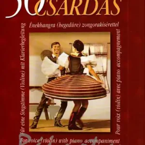 50 csárdas pro zpěv nebo housle s klavírním doprovodem Levný