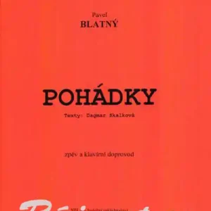 Pohádky pro zpěv a klavír od Ladislav Němec Vysoce Kvalitní