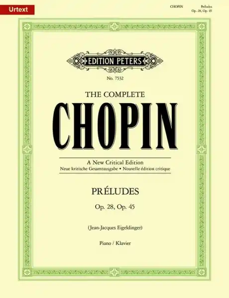 Preludes Op.28 45 (Eigeldingen) Frédéric Chopin Koupit Online
