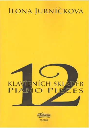 Bezpečná Platba 12 klavírních skladeb od Ilona Jurníčková