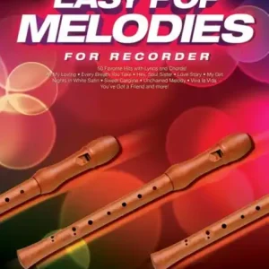 Dokud Zásoby Vydrží Easy Pop Melodies pro zobcovou sopránovou flétnu