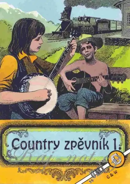 Výhodná Nabídka Country zpěvník 1. díl - písně pro kytaru s akordy