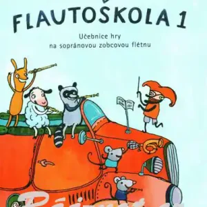 Flautoškola 1 noty pro flétnu od Evy Kvapilové, Jana Kvapila Cenová Bomba