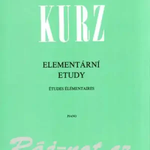 Elementární etudy - 78 progresivně seřazených etud pro 1. a 2. stupeň klavírní hry Koupit Online