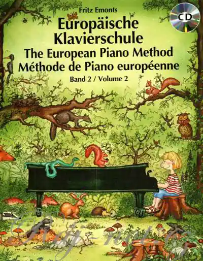 Evropská klavírní škola 2 - Fritz Emonts Jen Po Omezenou Doba