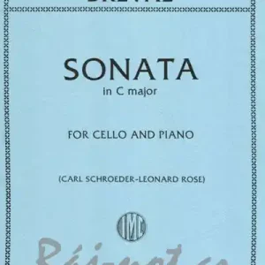 Vysoce Kvalitní Sonata in C major - Jean Baptiste Sebastien Breval