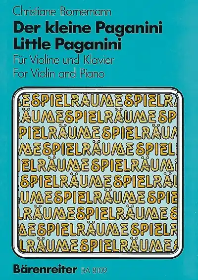 Horká Nabídka Little Paganini pro housle a klavír - Niccolo Paganini