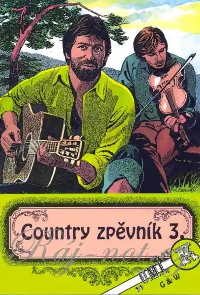 Country zpěvník 3. díl - písně pro kytaru s akordy Autentický
