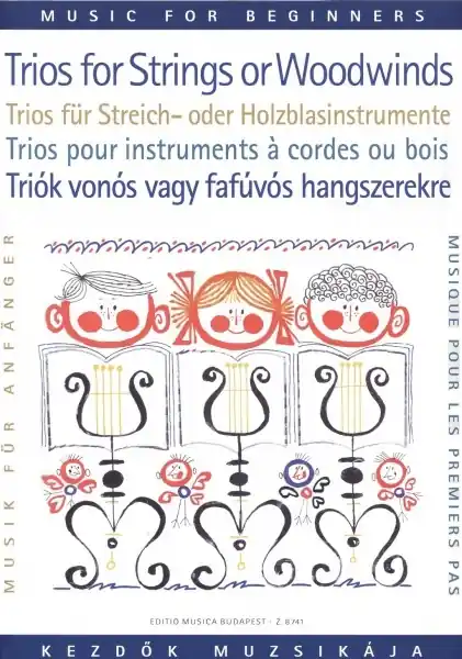 Trios for Strings or Woodwinds / 12 skladeb pro trio smyčcových nebo dechových nástrojů Tovární Cena