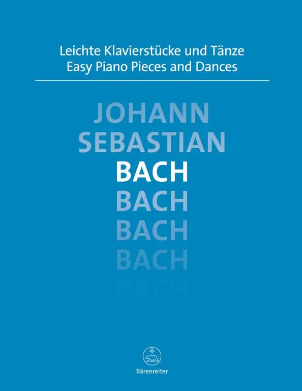Víkendová Akce Snadné klavírní skladby a tance - Johann Sebastian Bach