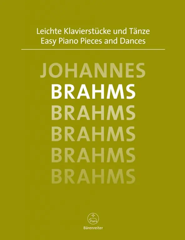 Levný Snadné klavírní skladby a tance - Johannes Brahms