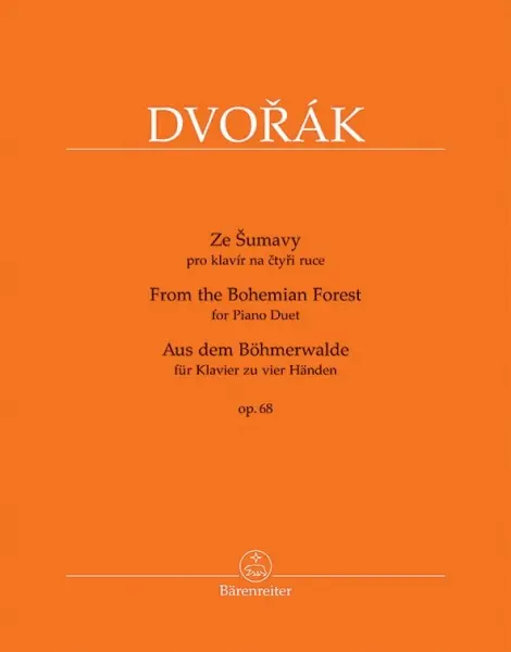 Expresní Doručení Ze Šumavy op. 68 pro klavír na čtyři - Antonín Dvořák