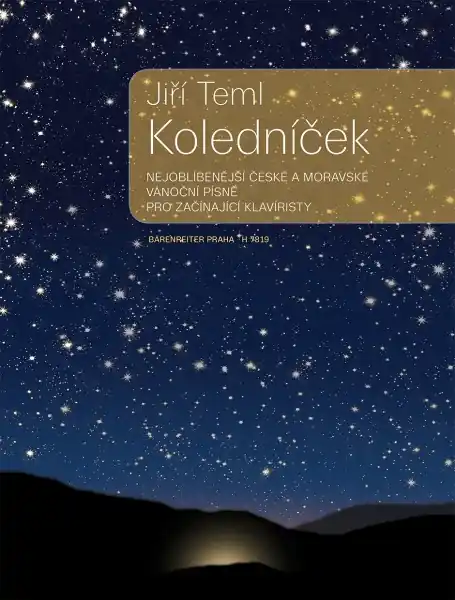 Koledníček - nejoblíbenější české a moravské vánoční písně pro začínající klavíristy Rychlé Dodání