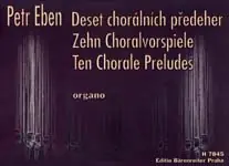Dokud Zásoby Vydrží Deset chorálních předeher pro varhany - Petr Eben