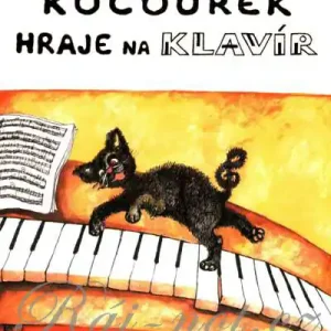 Nízká Cena Malý černý kocourek hraje na klavír - Mlynář Richard