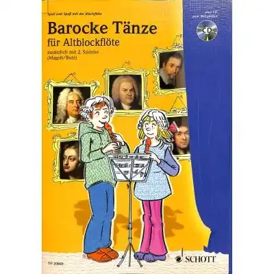 Nízká Cena Barocke Tänze pro 1 nebo 2 altové flétny