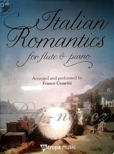 Oblíbený Italian Romantics - skladby pro příčnou flétnu a klavír