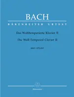 Dobře temperovaný klavír II BWV 870-893 - Johann Sebastian Bach Nízká Cena