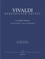 Čtvero ročních období (Le Quattro Stagioni) - housle a klavír - Vivaldi Antonio Must-Have
