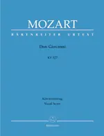 Don Giovanni KV 527 - Wolfgang Amadeus Mozart - klavírní výtah Expresní Doručení