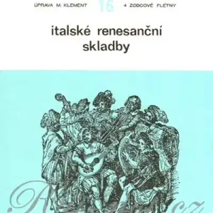 Italské renesanční skladby Speciální Cena