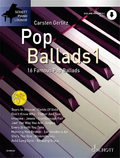 Nízká Cena Pop Ballads 1 - 16 Pop Ballad pro klavír
