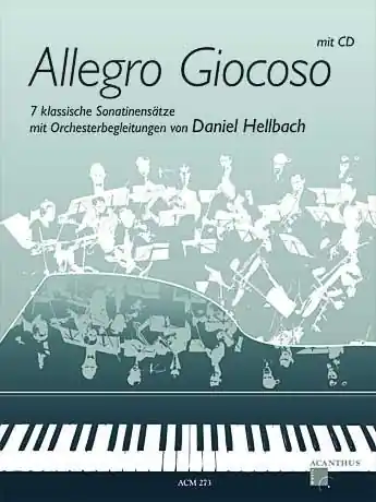 Allegro Giocoso - 7 klassische Sonatinen pro klavír Expresní Doručení