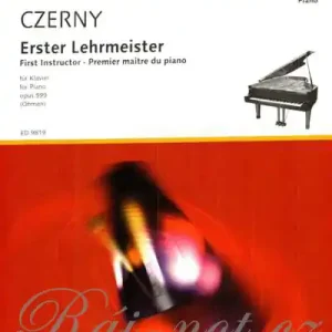 First Instructor of the Piano op. 599 - Carl Czerny Cenová Bomba