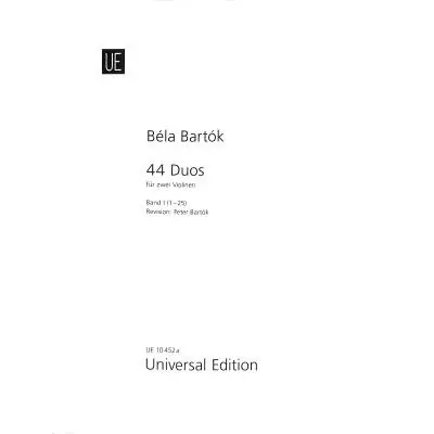 44 Duos for 2 violins sešit 1 - číslo 1 - 25 od Béla Bartók Nejlepší Cena