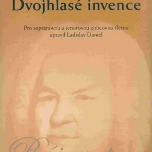 Nejprodávanější Dvouhlasé invence pro 2 zobcové flétny - Johann Sebastian Bach