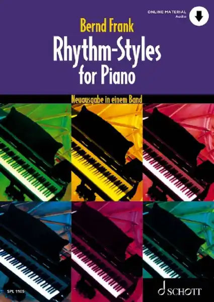Nejprodávanější Rhythm-Styles for Piano - učebnice hudebních stylů pro klavír