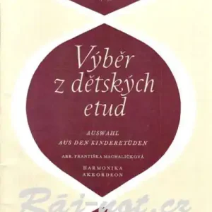 Výprodej Výběr dětských etud pro harmoniku op. 37
