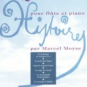 Aktuální HISTOIRES RECUEIL POUR FLUTE ET PIANO pro příčnou flétnu a klavír od Jacques Ibert