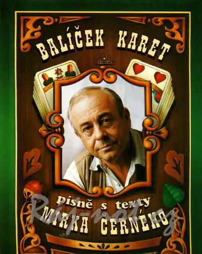 Balíček karet - písně s texty Mirka Černého Rychlé Dodání