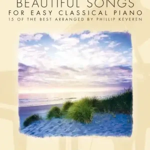 Vrácení Zdarma The Most Beautiful Songs For Easy Classical Piano - 15 evergreenů a známých melodií populární hudby a jazzu ve snadném aranžmá pro klavír