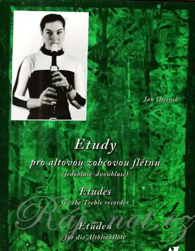 Etudy pro altovou zobcovou flétnu - Jan Olejník Must-Have