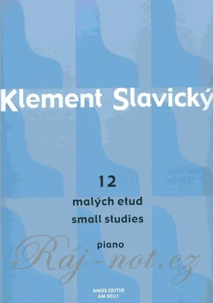 Akce 12 malých etud pro klavír od Klement Slavický