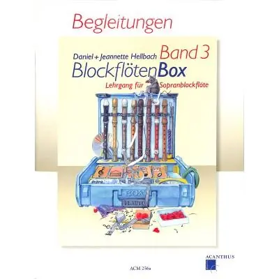 Blockfloetenbox 3 - klavírní doprovody Dokud Zásoby Vydrží