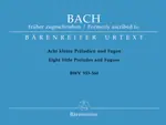 Oblíbený Malá preludia a fugy BWV 553-560 - varhany - Johann Sebastian Bach