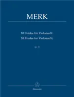 20 Etudes for Violoncello op. 11 - Joseph Merk Dokud Zásoby Vydrží