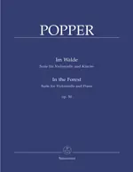 Aktuální Im Walde op. 50 - violoncello a klavír - David Popper