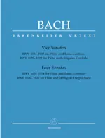 Four Sonatas - Johann Sebastian Bach - pro příčnou flétnu a klavír Nejlepší Cena