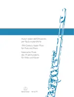 19th Century Italian Music for Flute and Piano - příčná flétna a klavírní doprovod Objednat Nyní