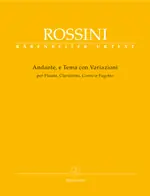 Nejlepší Cena Andante, e Tema con Variazioni per Flauto, Clarinetto, Corno e Fagotto - Gioachino Rossini