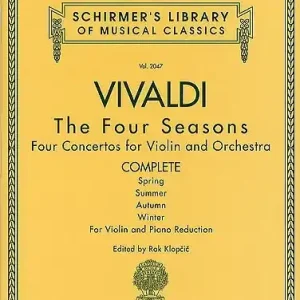 Antonio Vivaldi - Čtvero ročních období pro housle a klavír Finální Výprodej