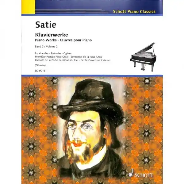 Časově Omezené Piano Works Vol. 2 noty pro klavír od skladatele Erik Satie