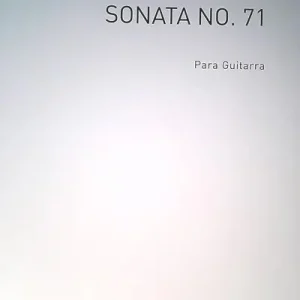 Nejlepší Cena Soler Sonata No.71 (Azpiazu) for Guitar