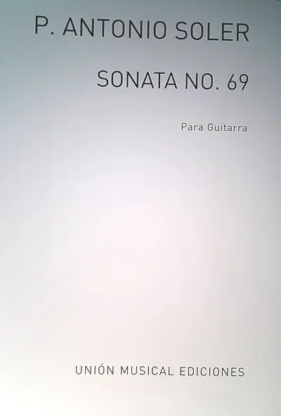 Soler Sonata No.69 (Azpiazu) for Guitar Časově Omezené
